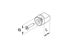 Hinweis! Beim PVC 37mm Profil werden folgende Anschlagstopper verwendet