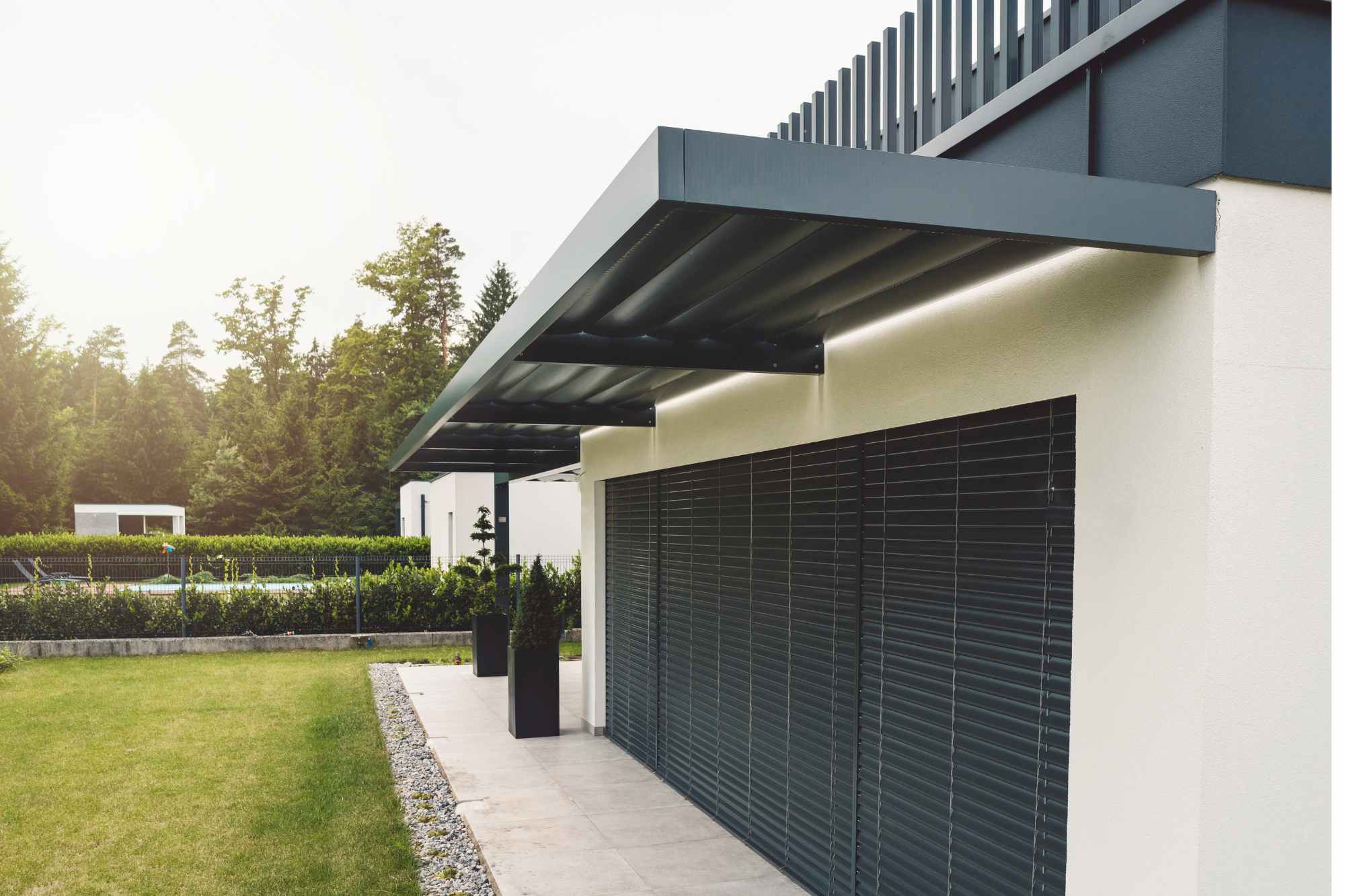 Modernes Garagen-Rolltor: die wichtigsten Design-Trends 2026